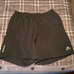 Black adidas shorts